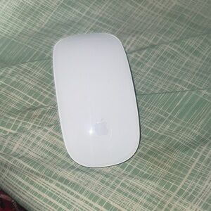 Apple White Magic Mouse Sleek Touch-Sensitive Design